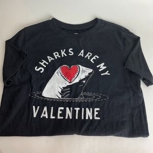 ON Sharks Are My Valentine Child T-Shirt
